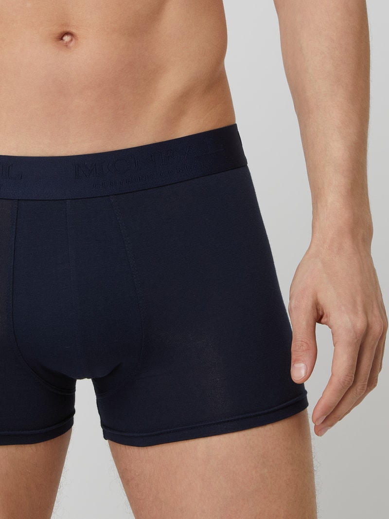 Trunks mit Logo-Bund im 7er-Pack in marineblau