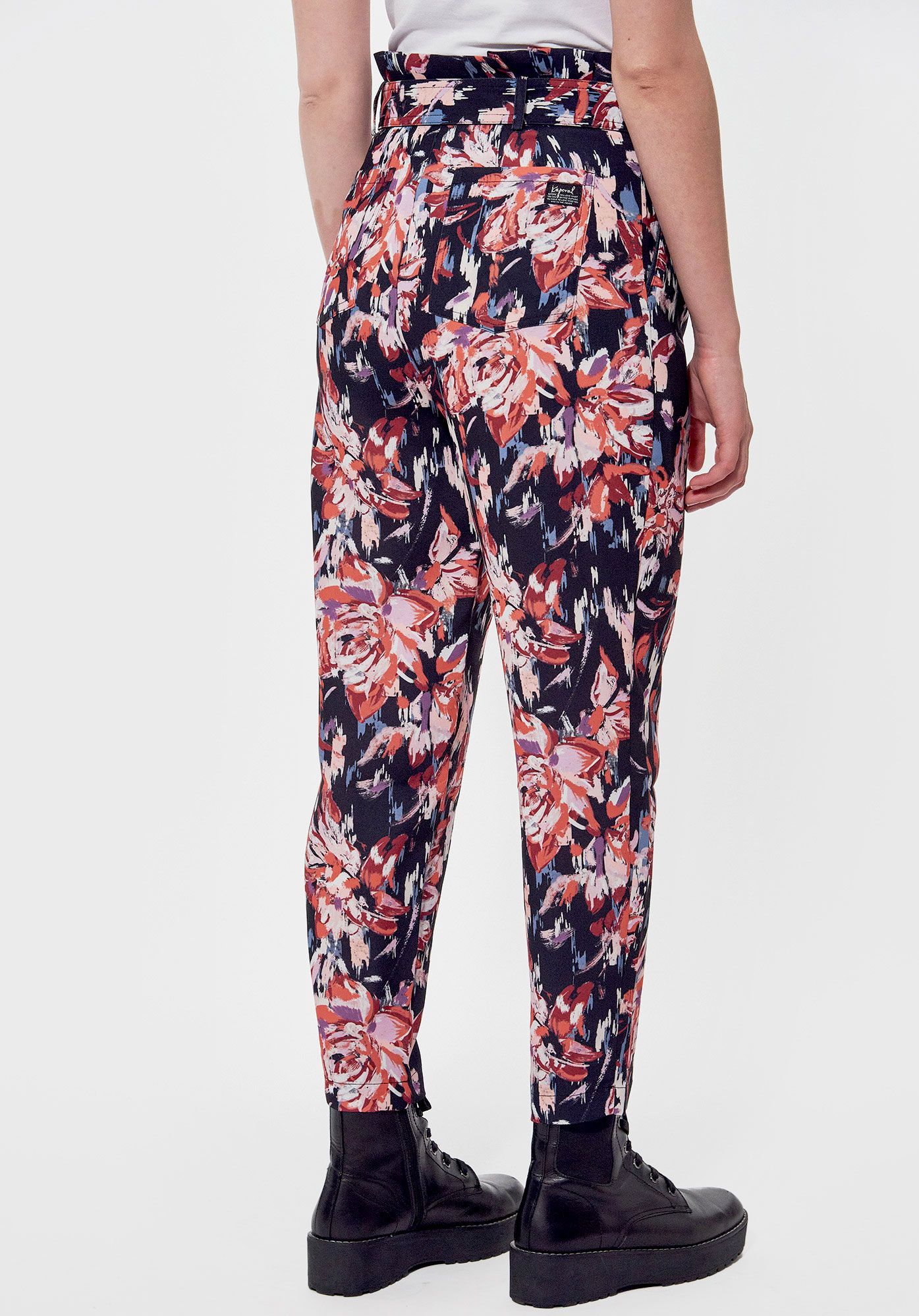 FAITH  Pantalon régular Femme imprimé fleuri