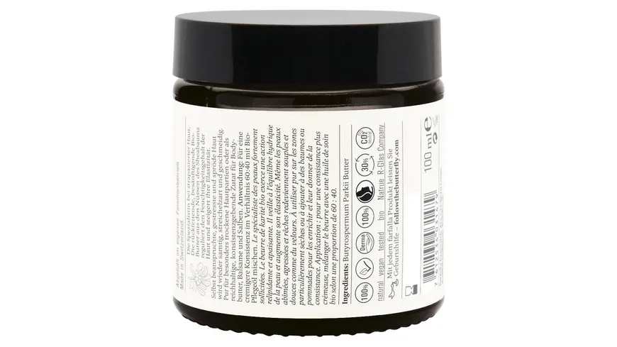 Farfalla Shea Feuchtigkeit Bio-Butter 100 ml