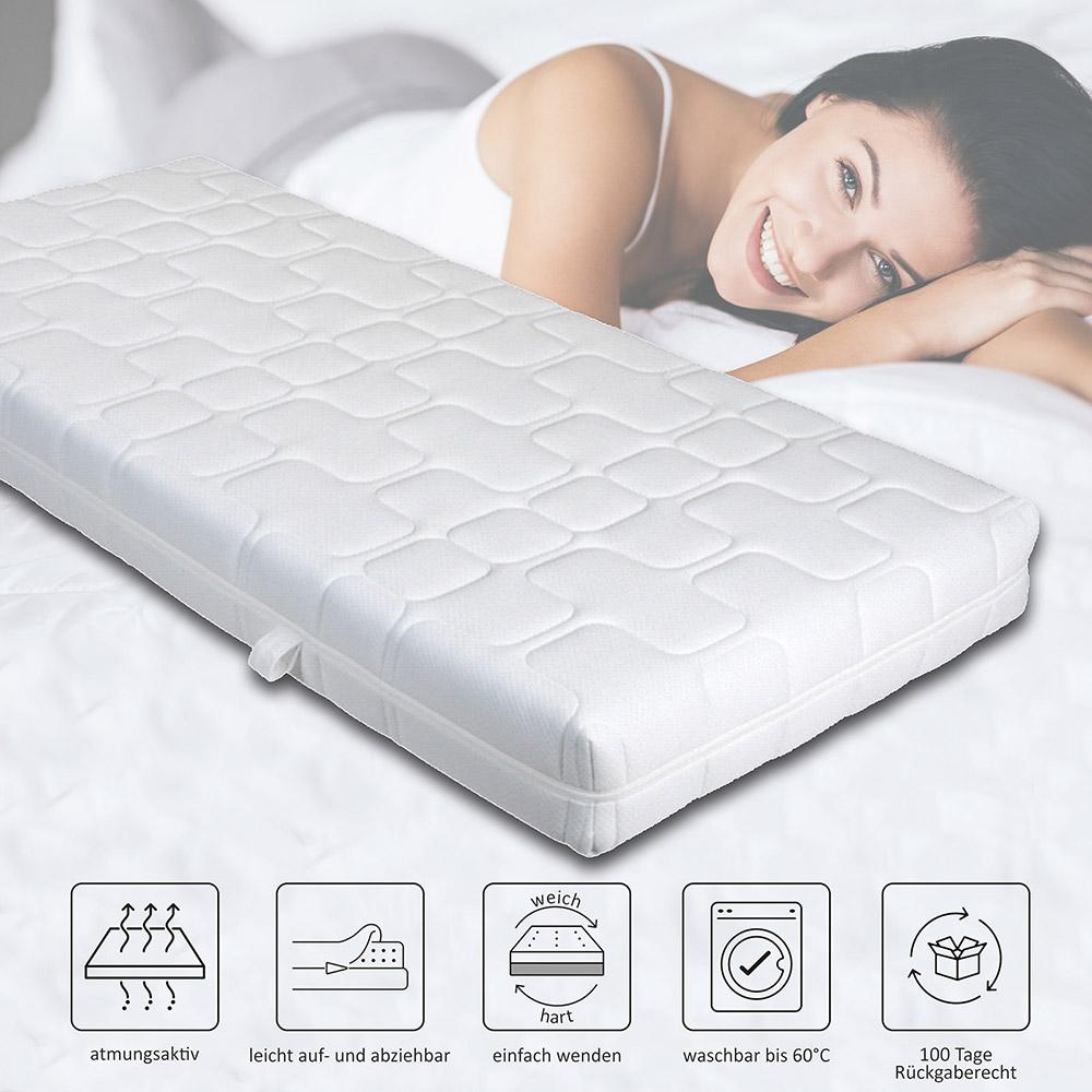 Home Deluxe Matratze Ortho Dynamic 90 x 200 cm mittelfest - fest