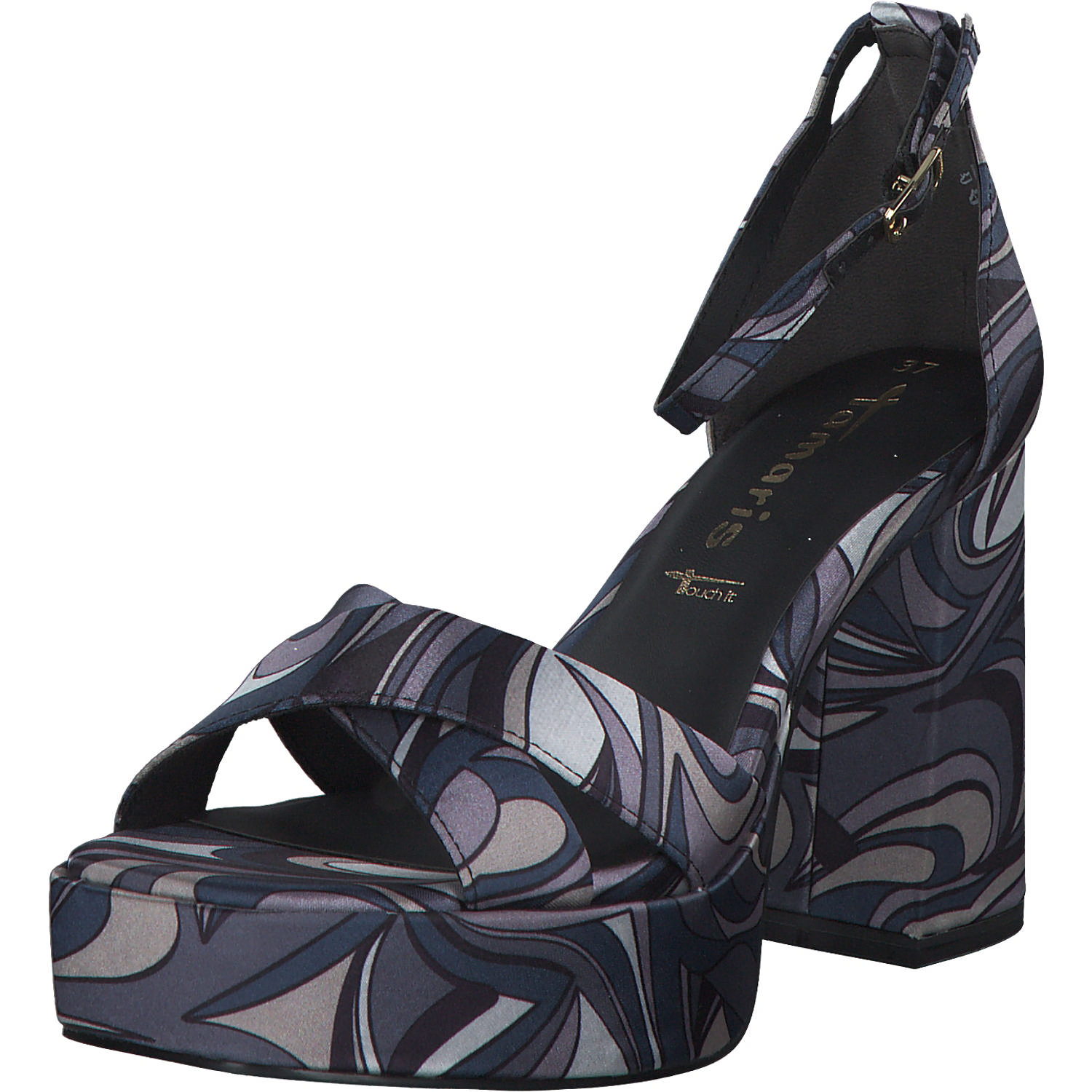 Tamaris 28024, Sandalen, Damen, BLACK COMB