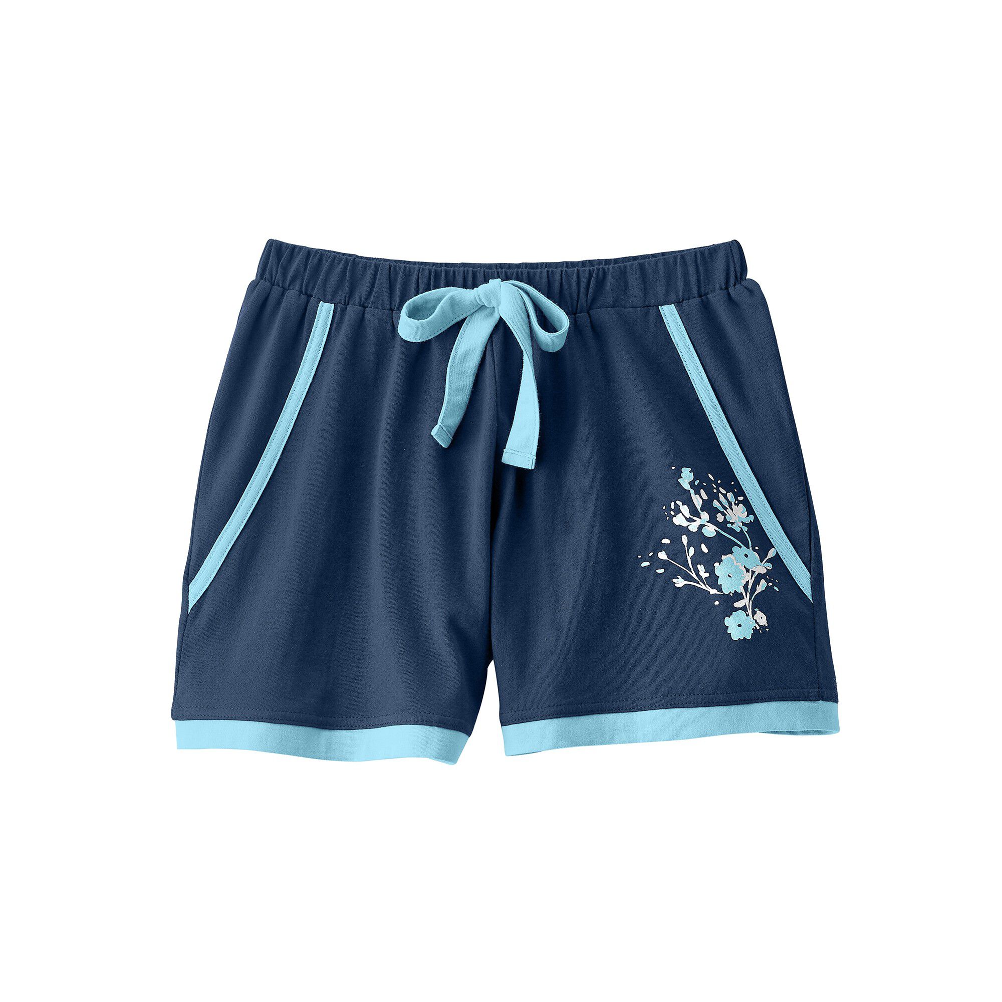 Short de pyjama – uni marine