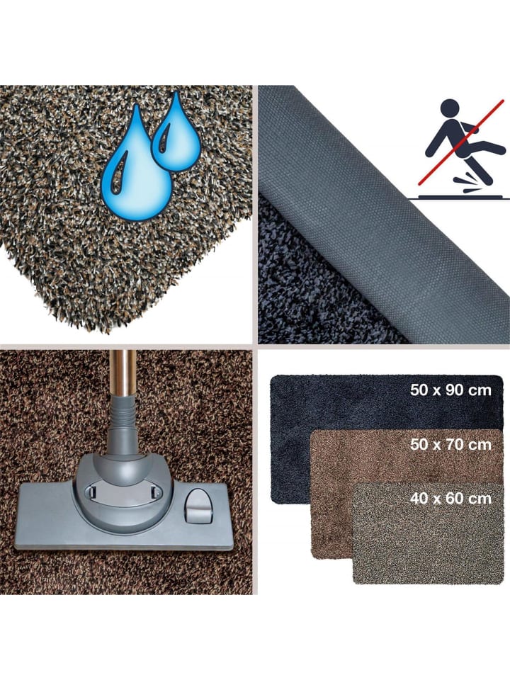 WohnDirect Fußmatte, Türmatte MAGIC DOORMAT in Grau günstig kaufen