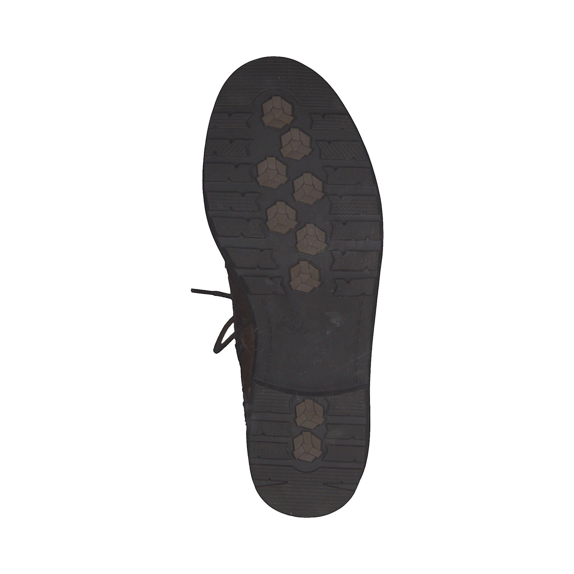 Bottines montantes lacets zippées dessus cuir