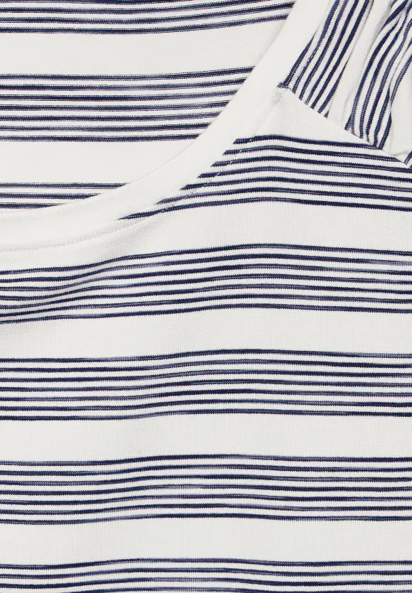 CECIL Shirt mit geraffter Schulter