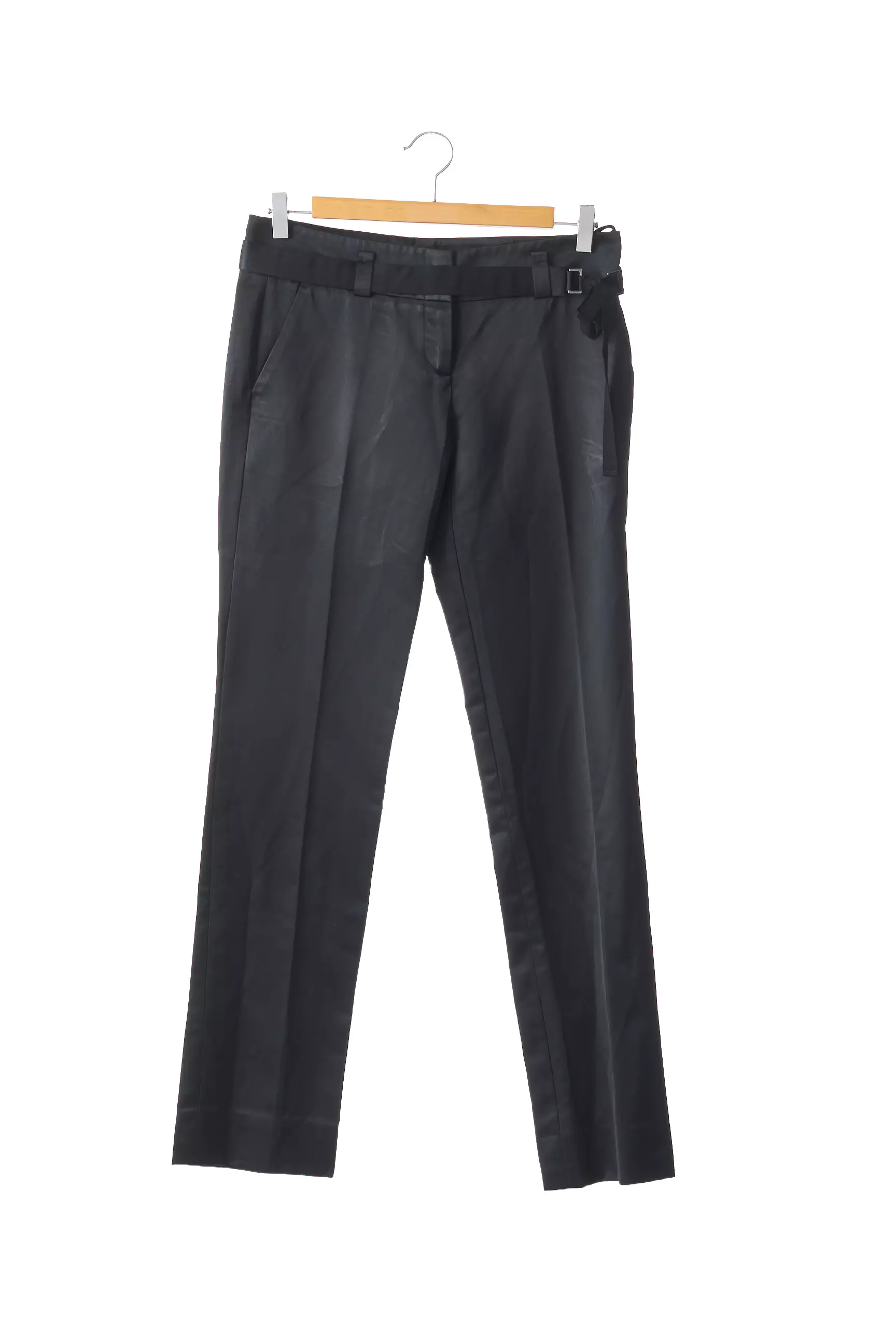 Hugo Boss Pantalons Slim Femme couleur noir