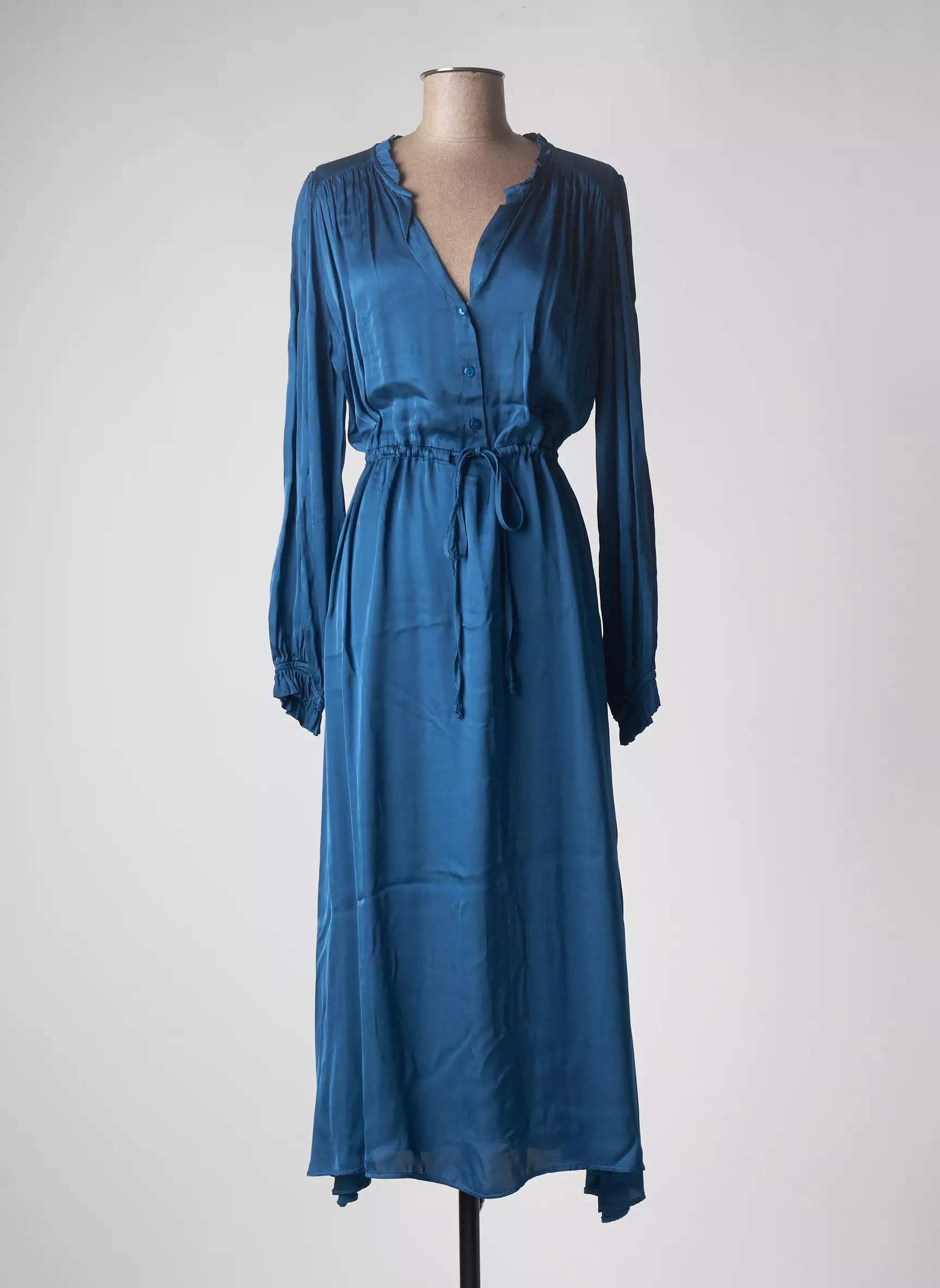 Pako Litto Robes Longues Femme couleur bleu