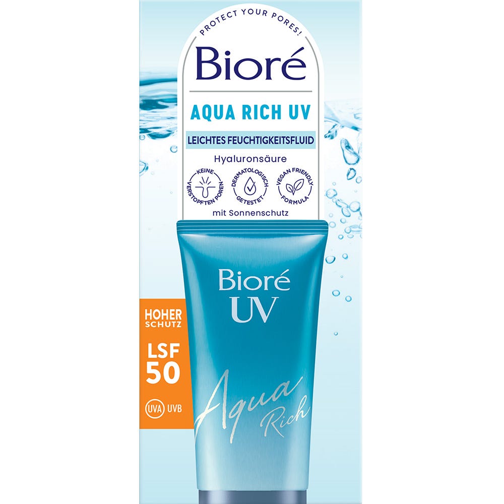 BIORÉ UV Leichtes Feuchtigkeitsfluid LSF 50 50 ml