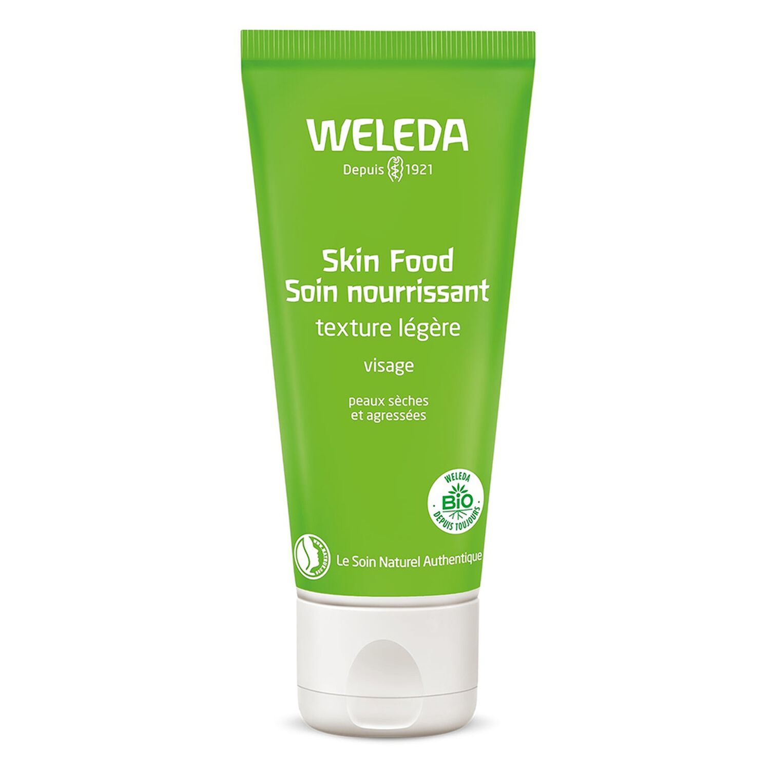 Weleda Skin Food Soin Visage Nourrissant Texture Légère -Peaux Sèches et Agressées - 30 ml