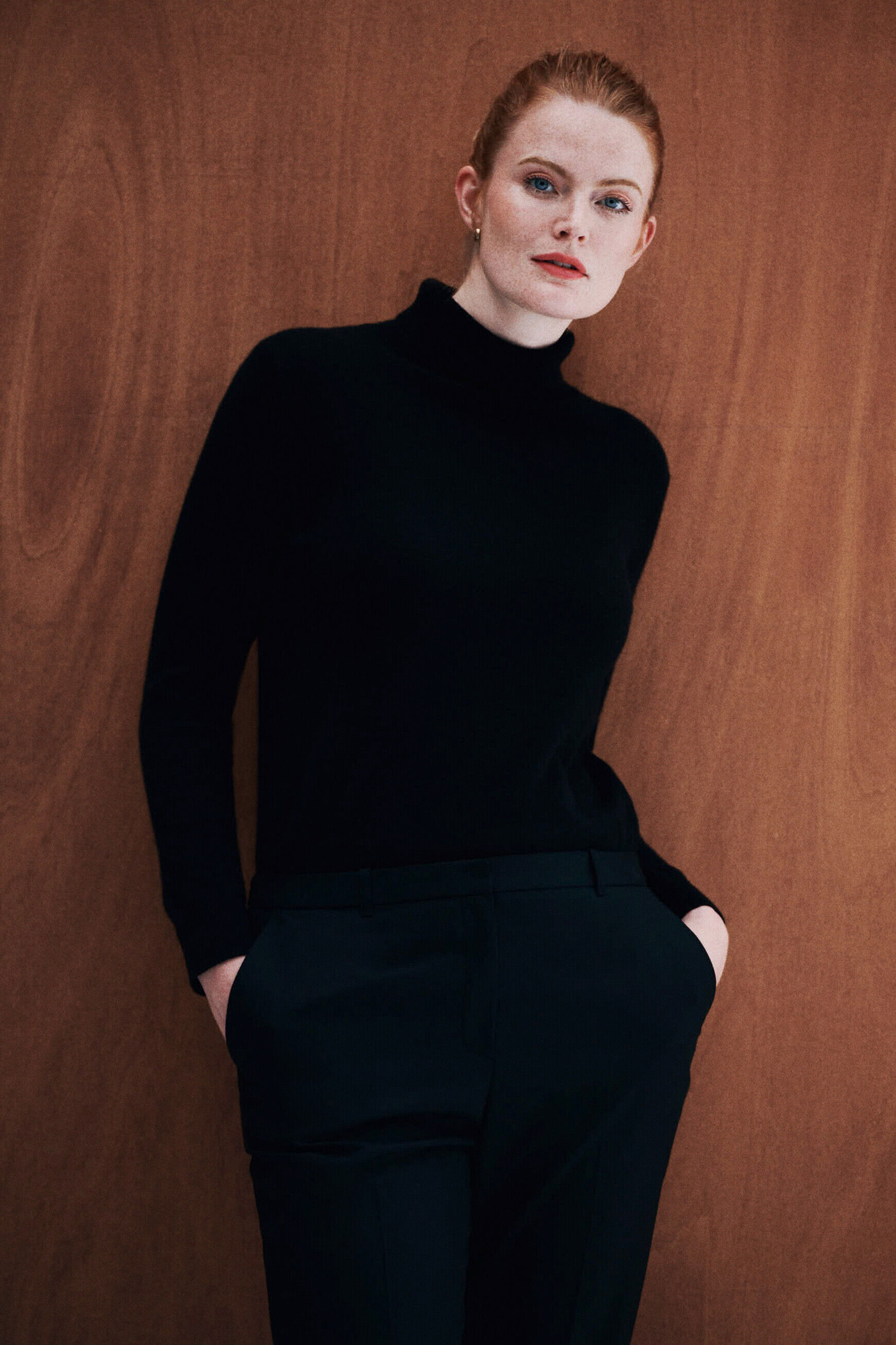 pull dylan b 100% cachemire noir femme