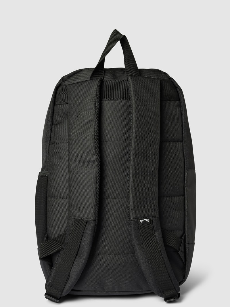Rucksack mit Tragehenkel Modell 'ALL DAY PLUS' in schwarz