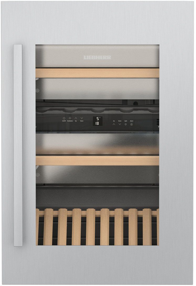 Liebherr Einbauweintemperierschrank EWTdf 1653 Vinidor, für 30 Standardflaschen á 0,75l,FreshAir-Aktivkohlefilter, Kindersicherung