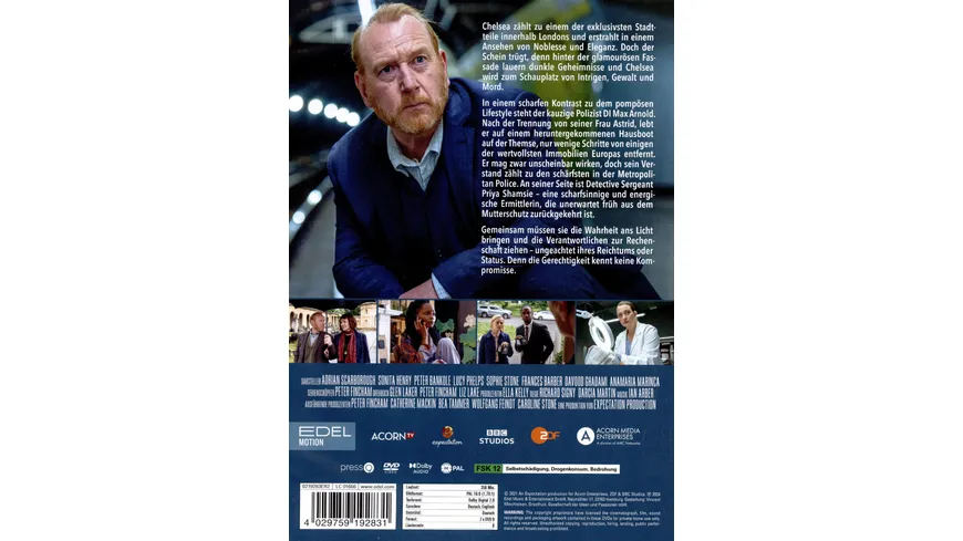 The Chelsea Detective - Staffel 1  [2 DVDs]