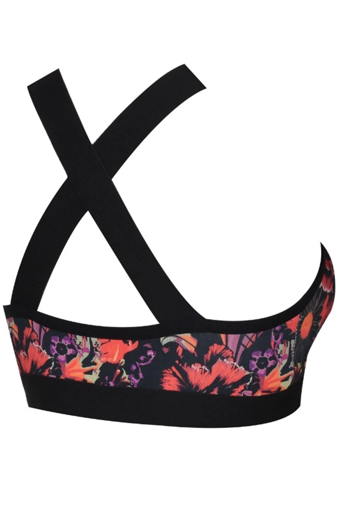 Nicoletta  Mixed 52 Damen-BHs, mit Schwamm gepolstert, Sport-Bustier, gemustert, Fitness