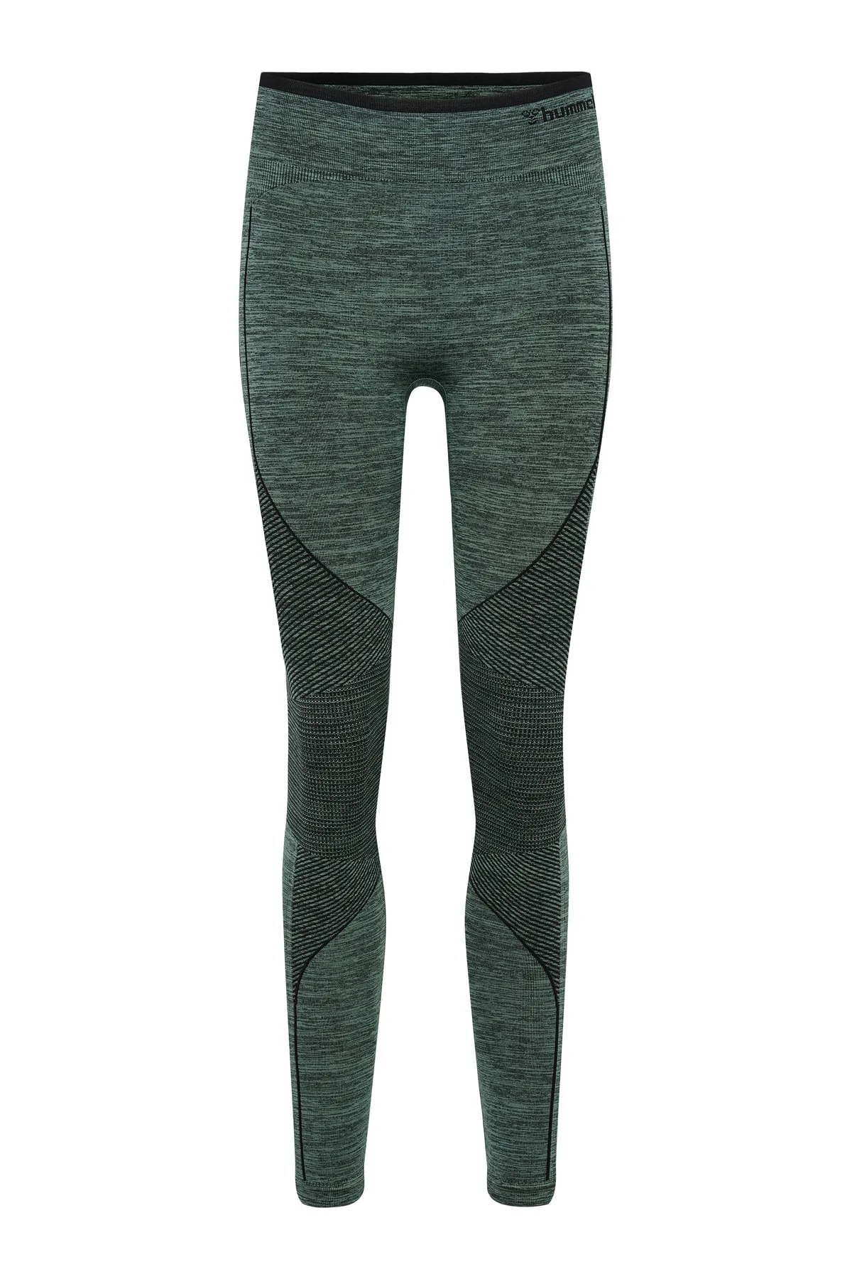 hummel  Sport-Leggings - Grün - Mittlerer Bund