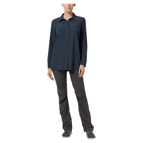 SPOTLESS TRAVELER L/S Damen - Outdoor Bluse