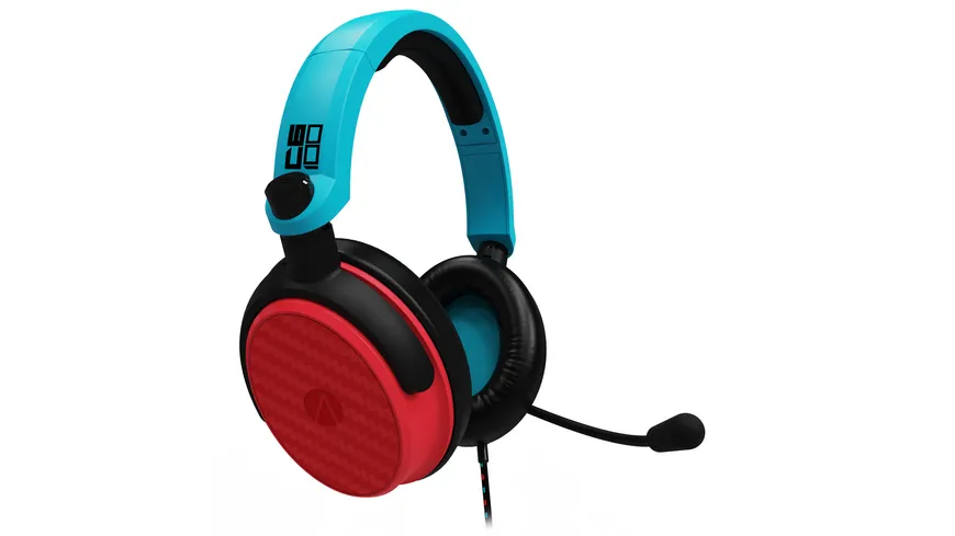 Multiformat Stereo Gaming Headset-C6-100 (rot/blau)