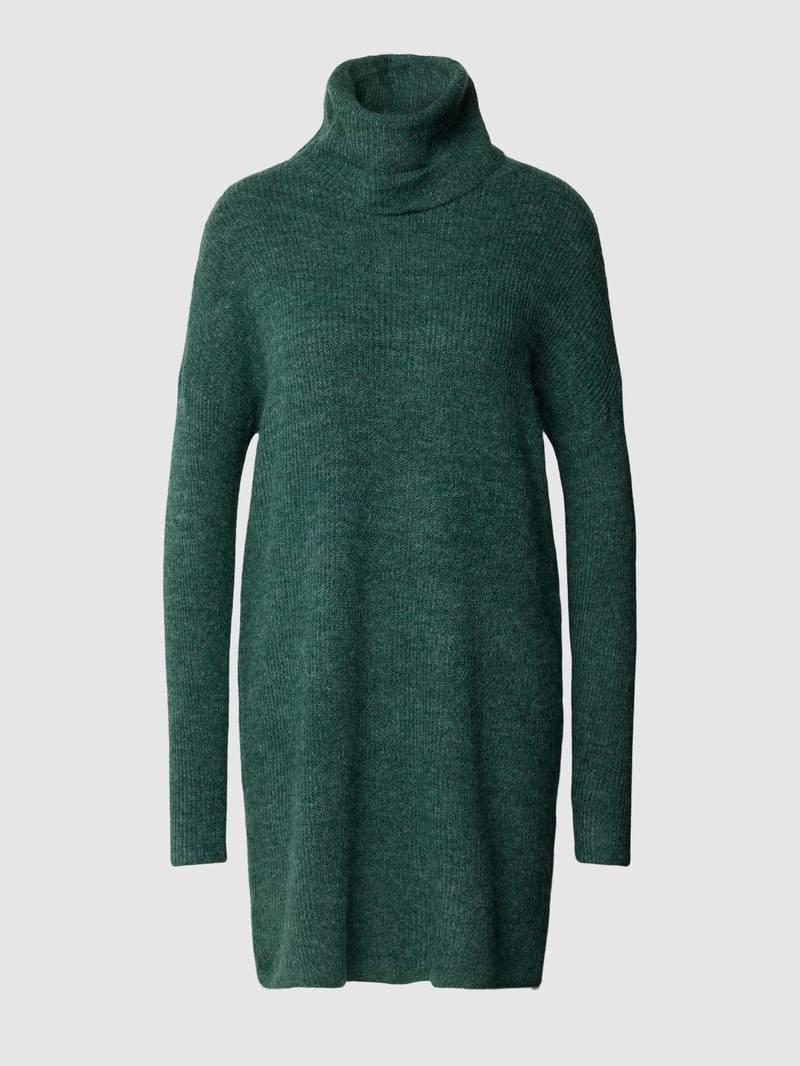 Strickkleid mit Rollkragen Modell 'ONLJANA' in bottle meliert