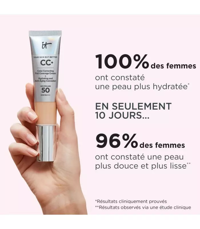 YOUR SKIN BUT BETTER CC+ CREAM Mini CC Crème Correctrice Haute Couvrance