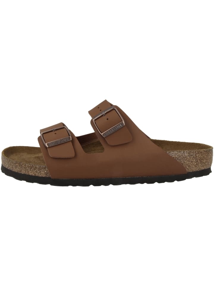 Birkenstock Sandale Arizona SFB Birko-Flor Weichbettung normal in braun günstig kaufen