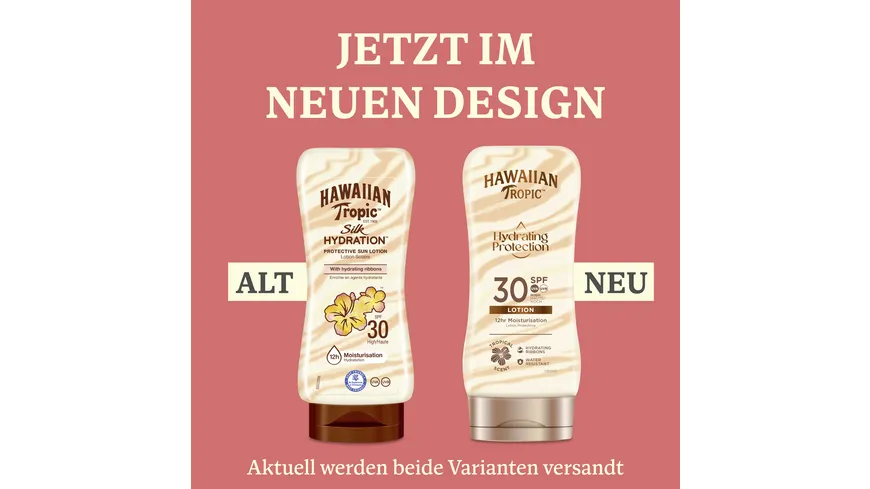 Hawaiian Tropic Hydrating Protection Lotion SPF30 180 ml