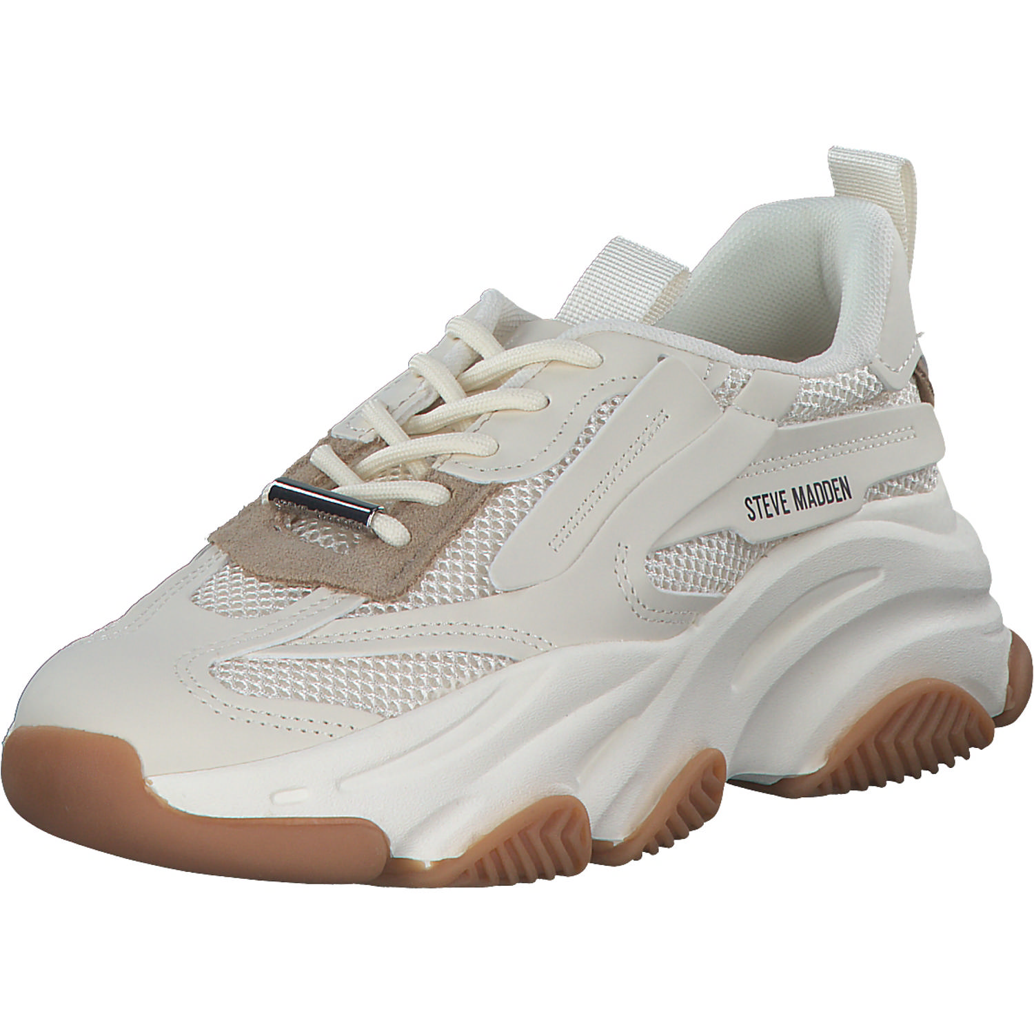 Steve Madden Possession-e SM19000033, Schnürschuhe, Damen, Weiß
