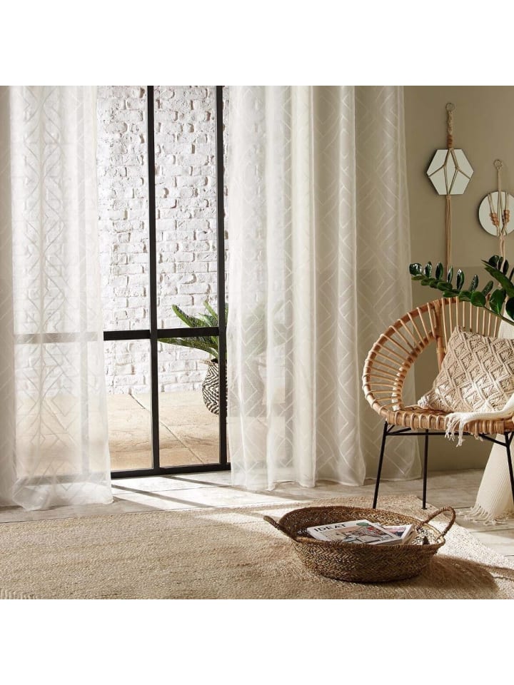 Atmosphera Créateur d'intérieur Ösenvorhang in weiß günstig kaufen onesize