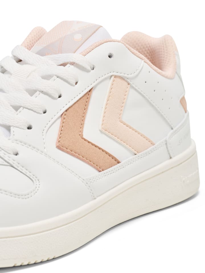 Hummel Hummel Schnürsenkel Sneaker St. Power Damen in WHITE/SOFT PINK/MAHOGANY ROSE günstig kaufen 36
