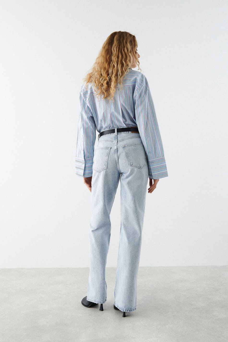 90s slit jeans