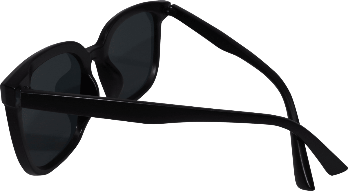 Sonnenbrille Erwachsene schwarz mit dunkel getönten Scheiben, 1 St