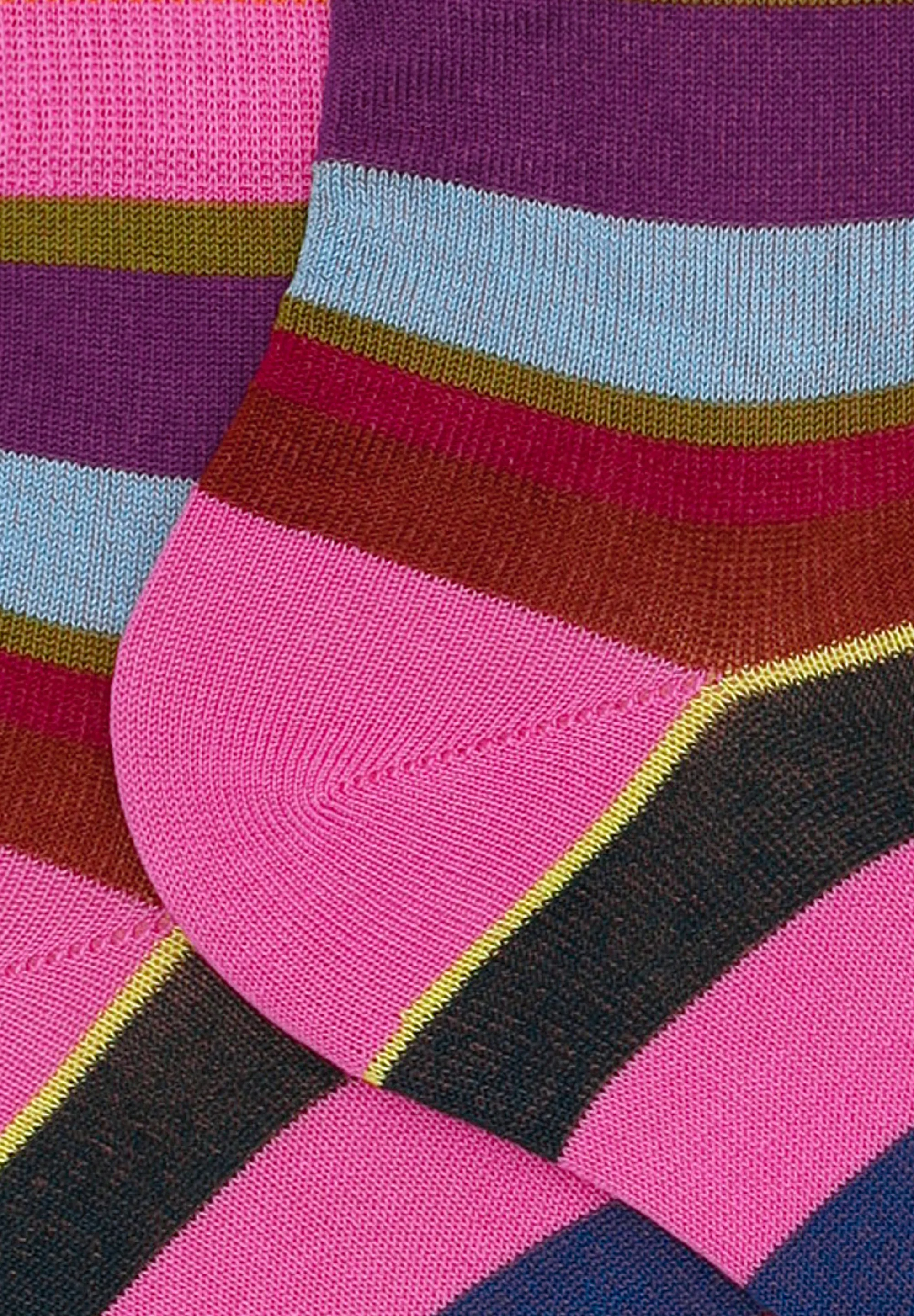 Calcetines Gallo con rayas multicolor