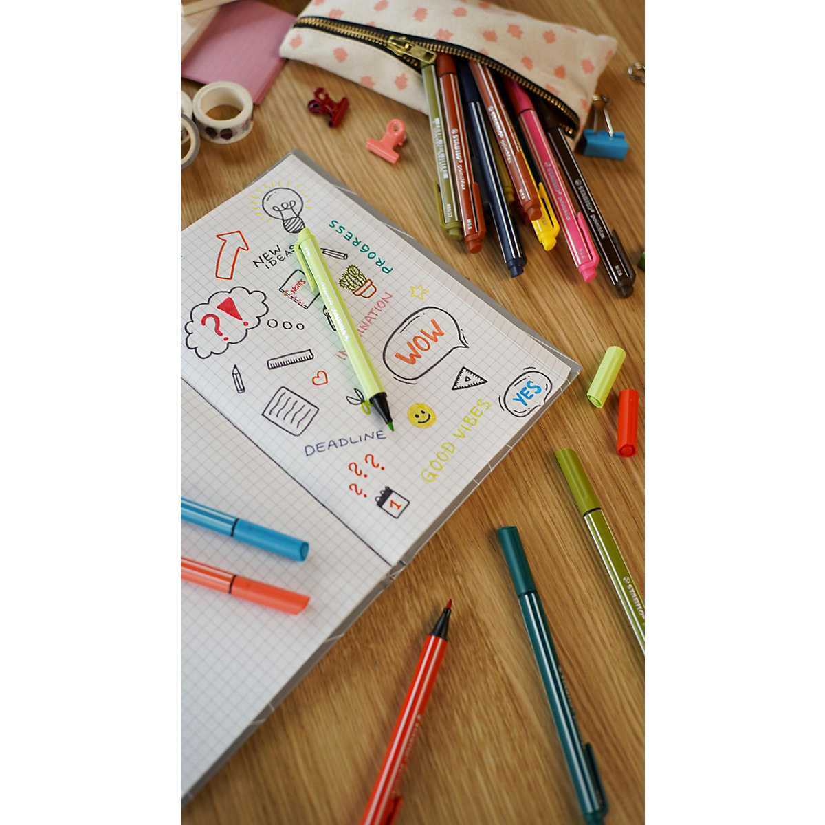 Filzschreiber pointMax PASTEL, 8 Farben