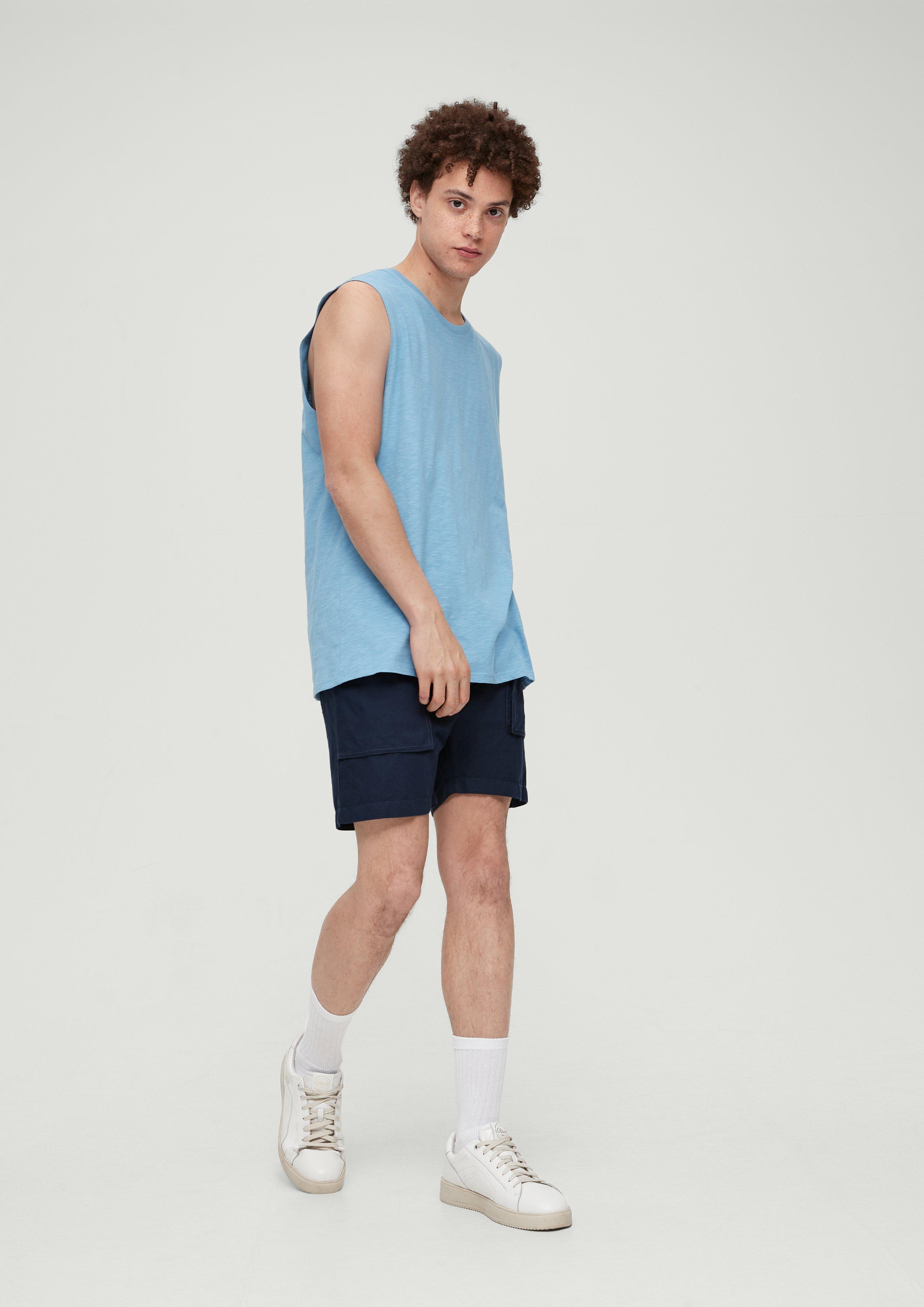 Regular: Shorts aus Leinenmix  2131609-5852