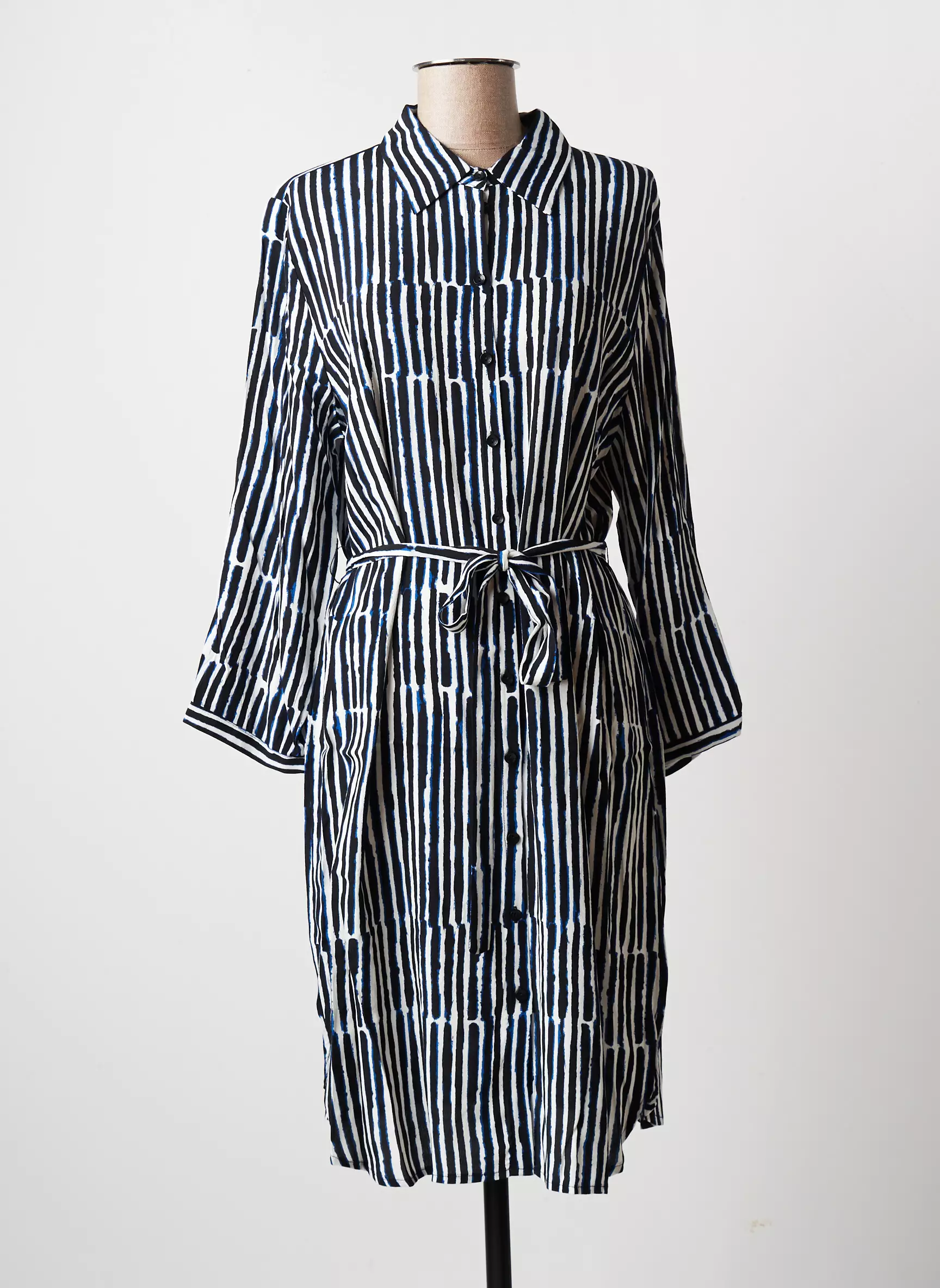 Micha Robes Mi Longues Femme couleur noir