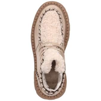 2Go Fashion Schürstiefelette in beige
