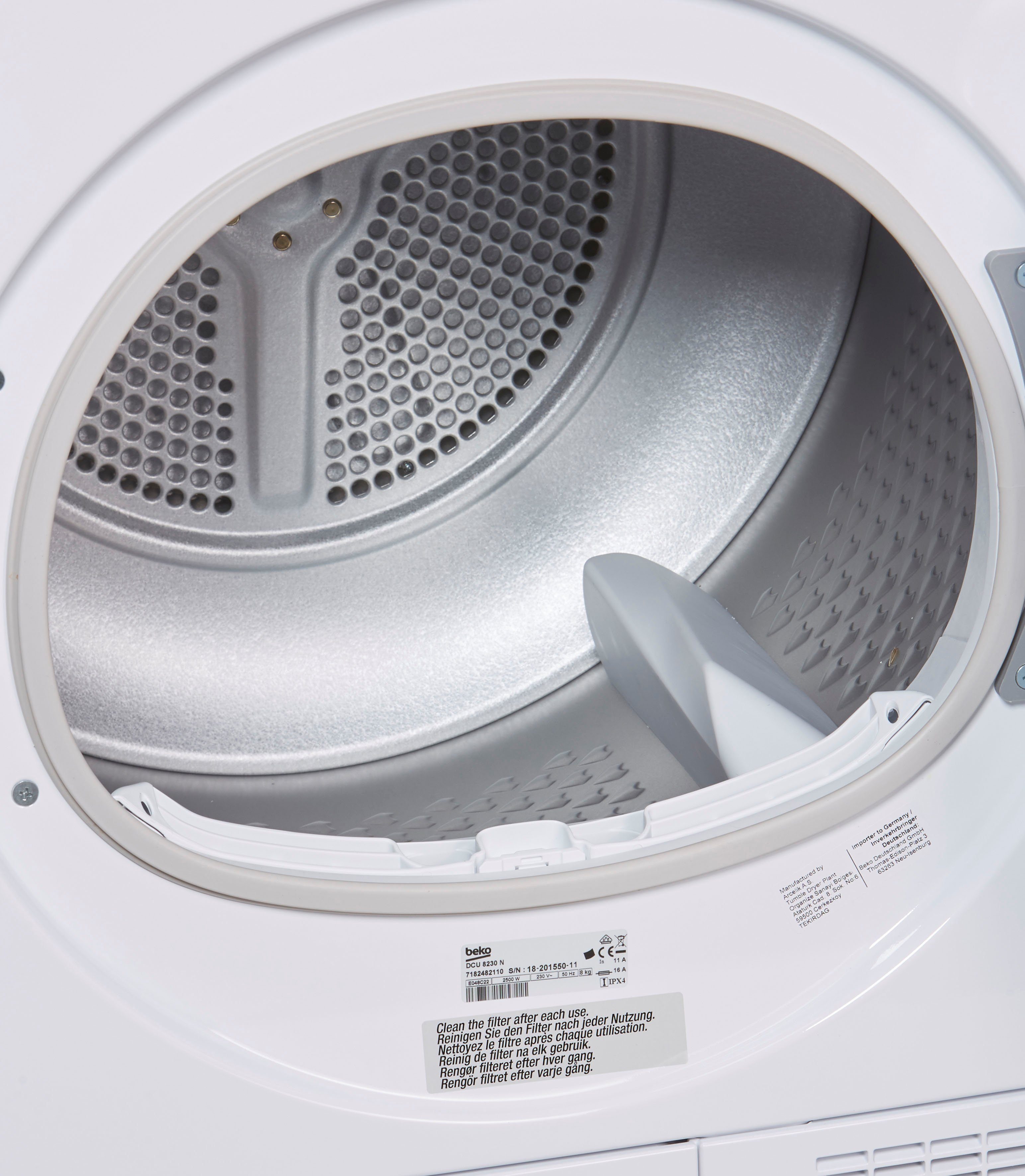 BEKO Kondenstrockner DCU 8230 N, 8 kg