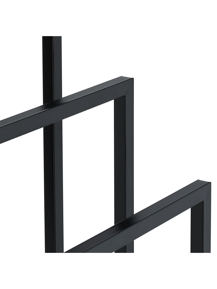 relaxdays Handtuchständer in Schwarz - (B)46 x (H)82,5 x (T)21 cm günstig kaufen onesize