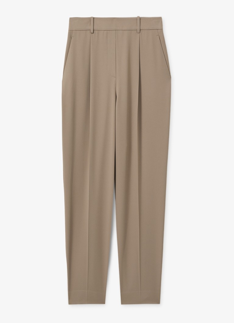 Reiss Eden high waist tapered fit trousers