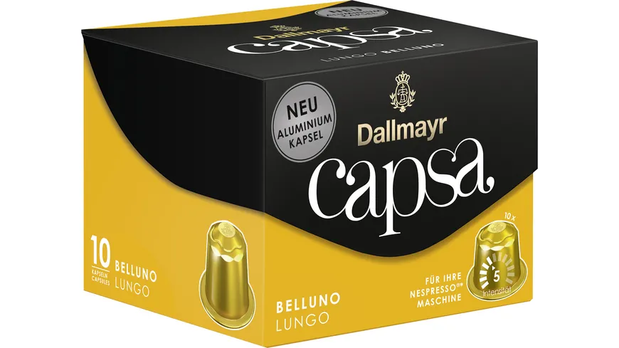 Dallmayr Capsa Kaffeekapseln Lungo Belluno 56 g