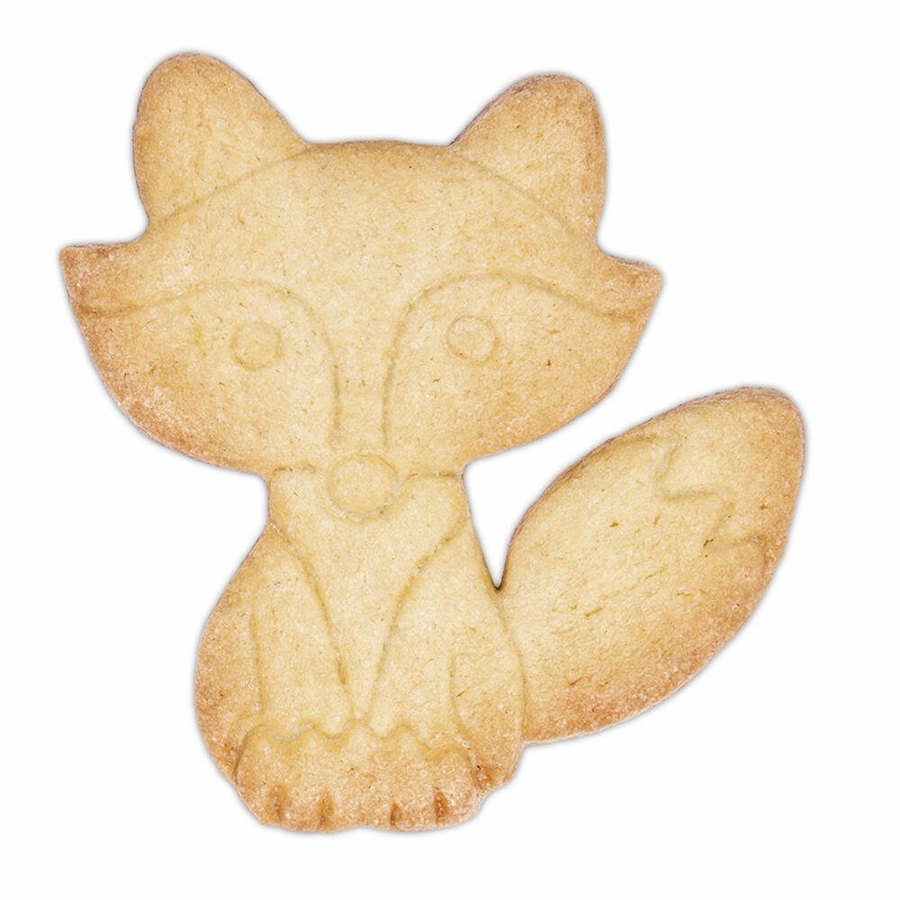 STÄDTER Ausstechform Fuchs 8 cm, Edelstahl