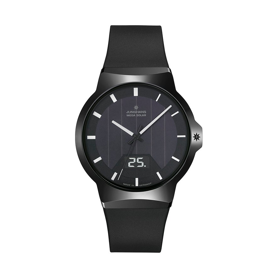 Junghans Herrenuhr Funk & Solar Force Mega Solar