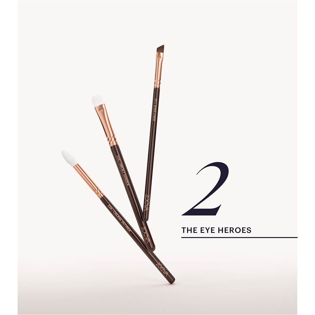 THE COMPLETE BRUSH SET (ROSÈ GOLDEN EDITION)