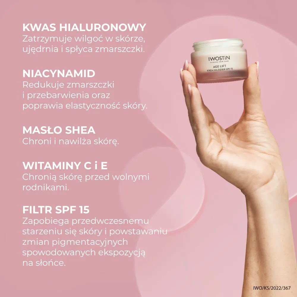 Iwostin Age Lift dnevna krema za suhu kožu