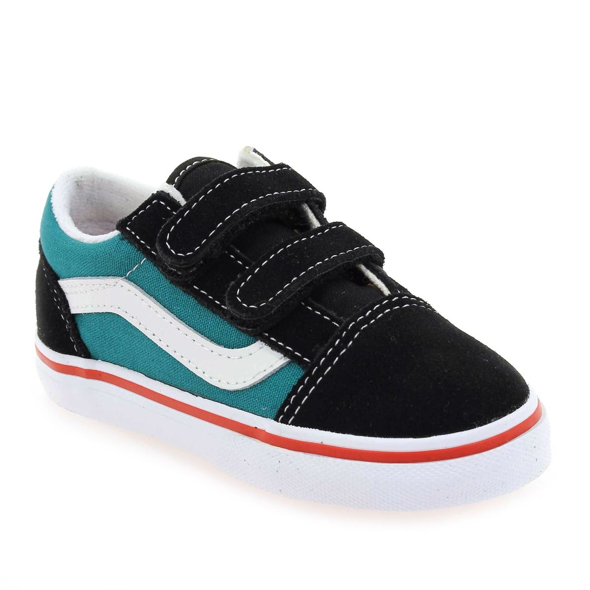 Vans  OLD SKOOL V - noir vert