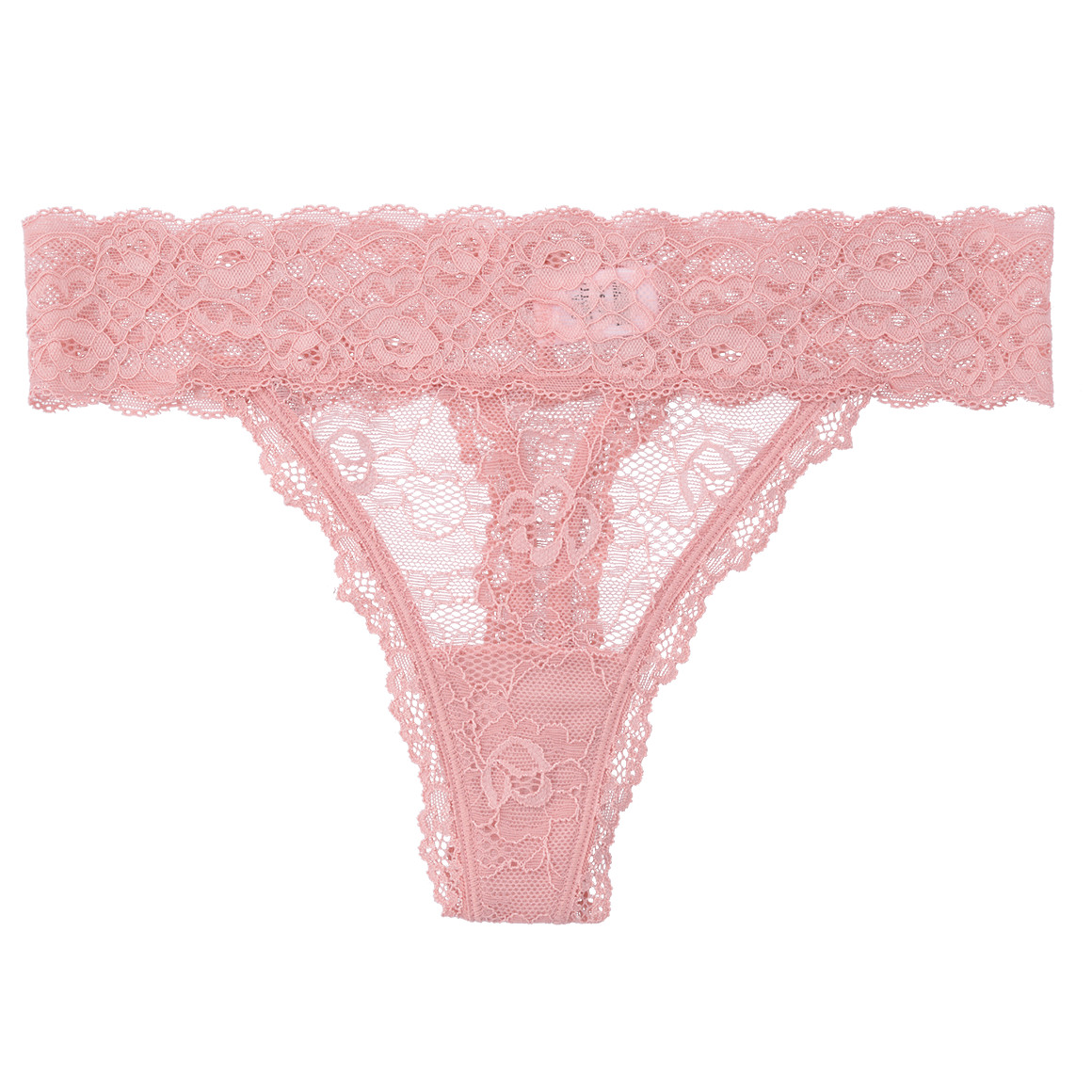 3 Damen Strings mit Spitze