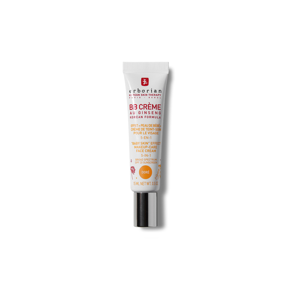Erborian BB Crème Doré Format Voyage Crème de Teint-Soin 5-en-1