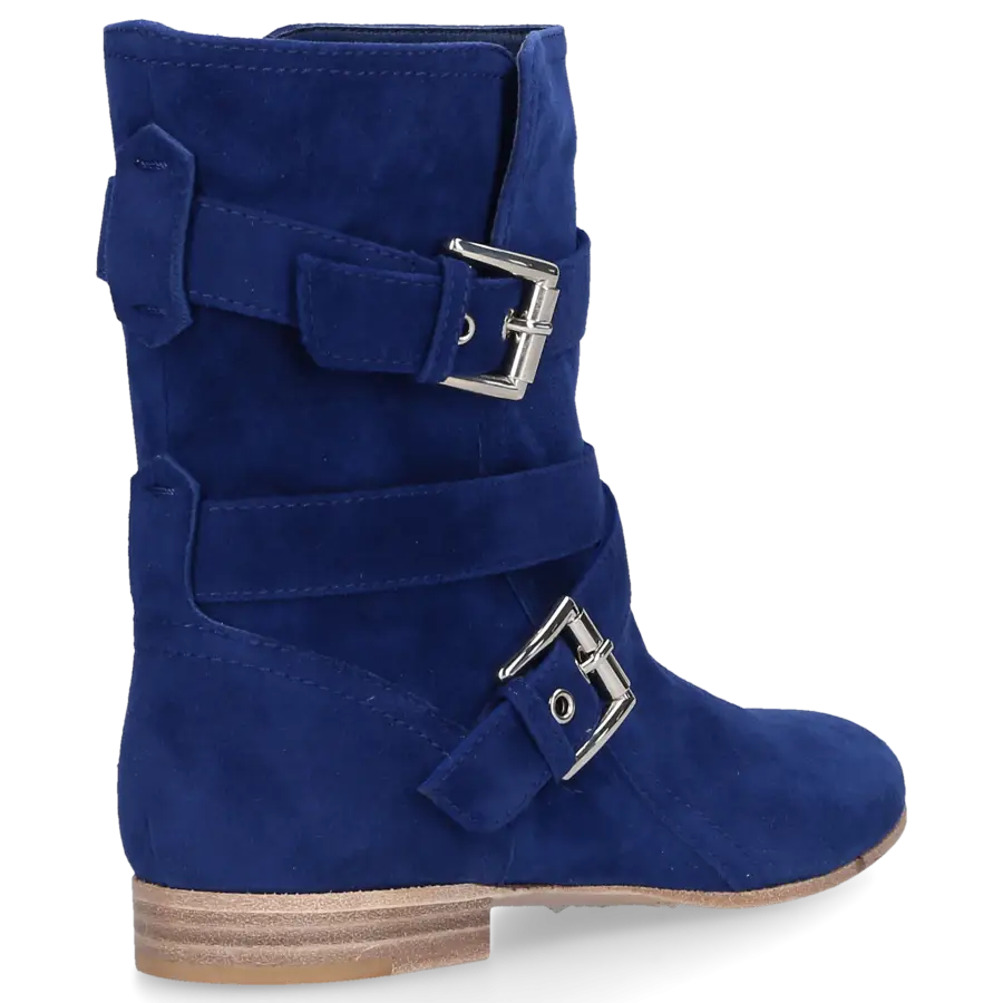 Gianvito Rossi - Stiefeletten G70005 Veloursleder - blau