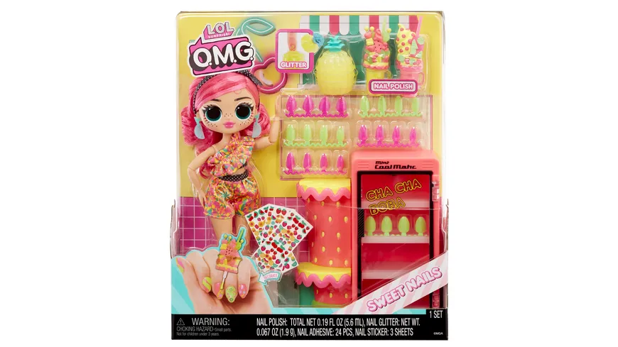L.O.L. Surprise OMG Sweet Nails™ - Pinky Pops Fruit Shop