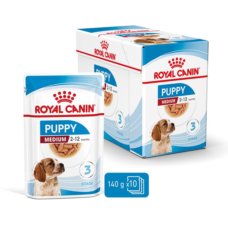 Royal Canin Medium Puppy in Soße
