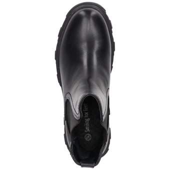 smiling for feet Chelsea Boots in schwarz